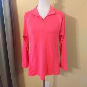 Champion half zip pullover top shirt sz medium *A1